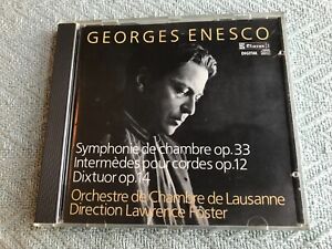 Georges ENESCO: Chamber Sym; Intermedes; Dixtuor (CD, 1988, SCHLÜSSEL)