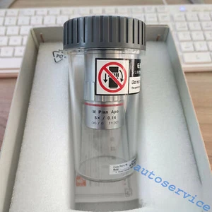 New mitutoyo M Plan Apo 5x/0.14 Microscope Objective Lens By Fedex or DHL - Picture 1 of 3