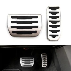 Foot Gas Brake Pedals Cover Kit for Jaguar Land Rover Range Rover Evoque - Picture 1 of 9