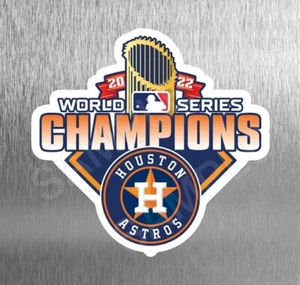 Imán troquelado troquelado campeonato de béisbol campeones de la serie mundial de los Astros de Houston 2022 - Imagen 1 de 1