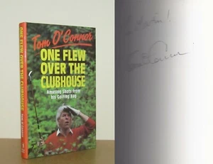 Tom O'Connor - One Flew Over the Clubhouse - Signed - 1st/1st (1993 First Ed DJ) - Imagen 1 de 5