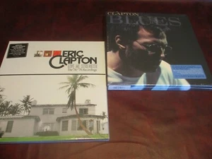 ERIC CLAPTON VERIFIED GIVE ME STRENGTH 3LPS + BLUES 5LP BOX HARD COVERS 180G SET - Picture 1 of 2