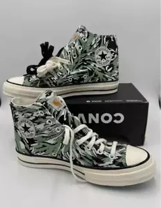 Sneakers alte uomo Converse CHUCK 70 in tela CHARHARTT 171237C taglia 8,5 EUR 42 - Foto 1 di 10