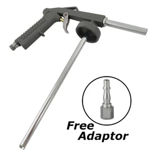 Underbody Coating Gun Shutz Sprayer Wax Stonechip Underseal Air Gun FREE Adaptor - Picture 1 of 8