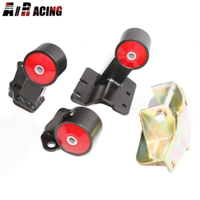 EMUSA para 88-91 Honda EF Civic/CRX cambio de motor D15/D16 a H22/H23 montaje de motor Foto 1 de 4