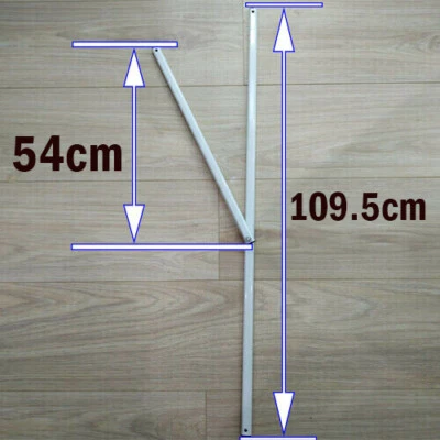 KSMDIRECT Gazebo Replacement/Spare Parts: Gazebo Y-Bar For 2.4m x 2.4m or 3m x 3m.