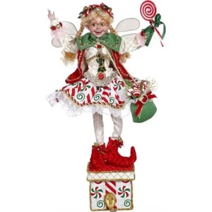 Mark Roberts Weihnachten 2023 Pfefferminze Party Fee Strumpfhalter - 20,5 Zoll - Bild 1 von 1