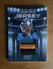 2022 Presidents Choice In The Crease Game-Used Jersey Aaron Dell #7/10 - 3 color