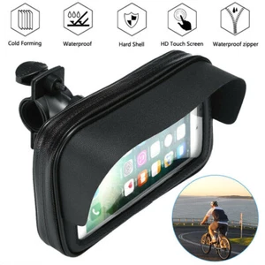 Funda impermeable para teléfono móvil 360° con soporte de montaje para motocicleta bicicleta bicicleta - Imagen 1 de 12