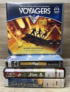 Lot 4 Middle Grade Audio Books CDs - Sci-Fi and Futuristic Fun - Imagen 1 de 11