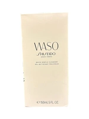 Shiseido WASO Limpador Suave Rápido 5oz Lavagem Facial Sem Óleo NOVO NA CAIXA - Imagem 1 de 2