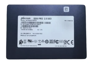 Unidad de estado sólido Micron 5200 PRO 2.5" 960GB 1.92TB SATA SSD 3D TLC NAND - Imagen 1 de 3