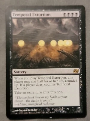 MTG Temporal Extortion  – Planar Chaos Card # 81 - Image 1 of 2