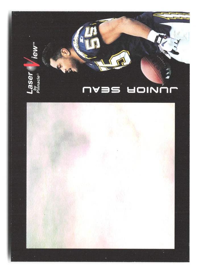 1996 Pinnacle Laser View #15 Junior Seau - Image 1 of 2