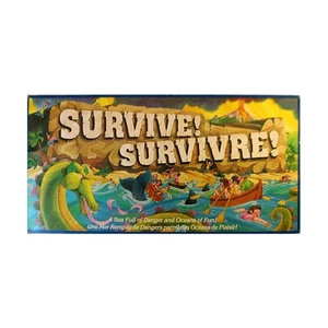 Parker Bros Boardgame Survive! (Bilingual English/French Ed) Box Fair/EX - Picture 1 of 1