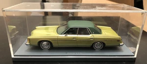 Neo Scale Models 1973 Ford LTD Galaxie Two Toned Green Model Car 1:43 - 1 of 500 - Picture 1 of 22