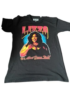 Lizzo It’s About Damn Time Rap Tee Sleep T Shirt Oversized Small - Foto 1 di 8