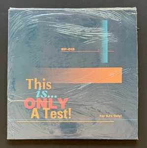 Erasure THIS IS... ONLY A TEST! New SEALED Vinyl Record Album Promo 3 x LP DJ - Picture 1 of 2