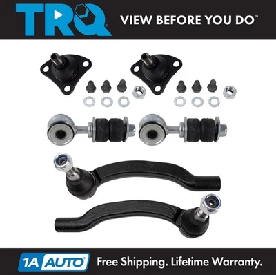 TRQ Ball Joints Tie Rods Links Fits 2014-2021 Ram ProMaster 1500 2500 3500 - Image 1 of 4