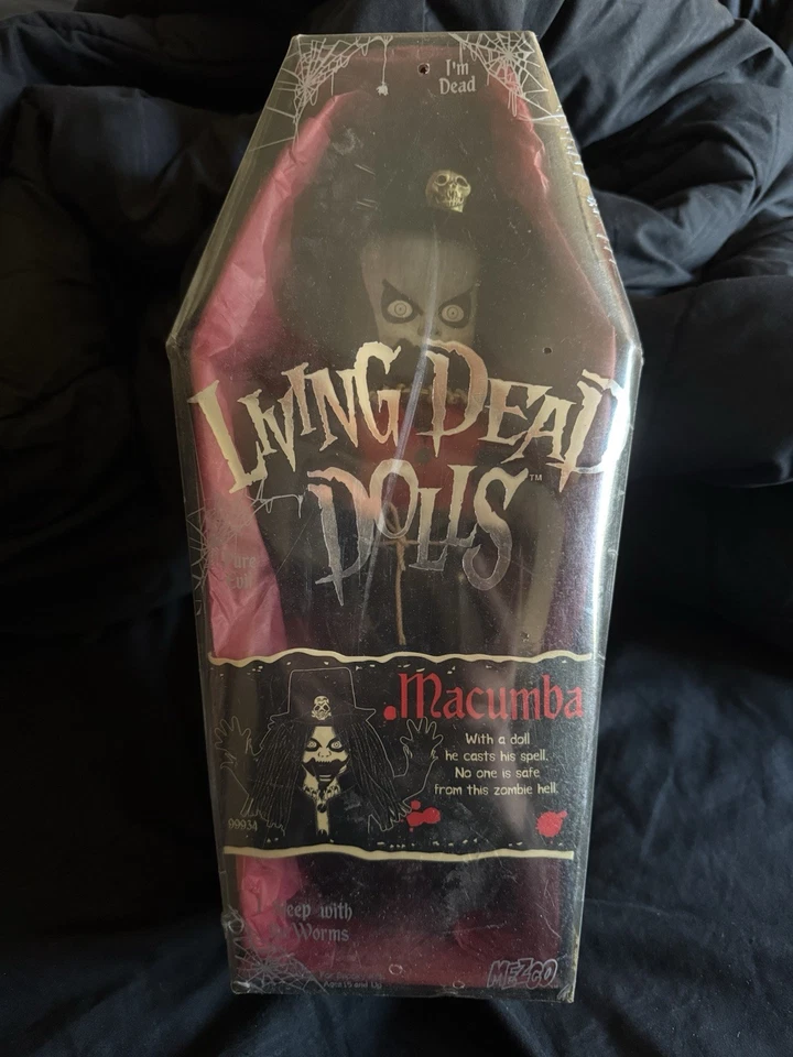 Mezco Living Dead Dolls Macumba 10" Doll Series 4 Rare, NEW Sealed Aged Package - Image 1 of 1