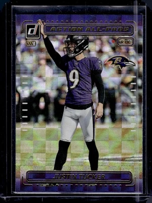 2022 Donruss Action AllPros Justin Tucker #20 - Image 1 of 2