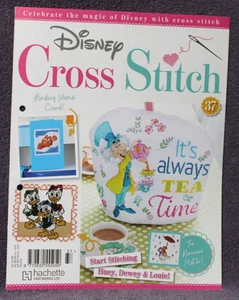 DISNEY HACHETTE cross stitch magazine ISSUE 37 please read description - Picture 1 of 6
