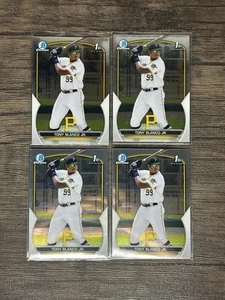 4 Card Lot 2023 Bowman Pittsburgh Pirates Tony Blanco Jr. #BCP-134 - Picture 1 of 2