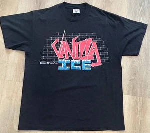 Vanilla Ice To The Extreme Tour T Shirt XL 1990 Ice Ice Baby Vintage Rap USA - Picture 1 of 2