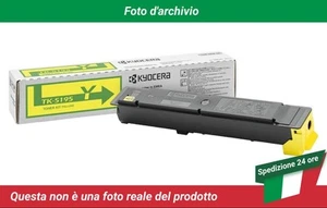 TK-5195Y Kyocera Mita TASKALFA 306CI Kit Toner Giallo - Afbeelding 1 van 4