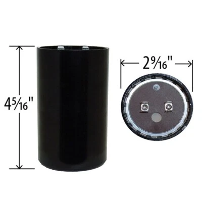 Condensador de arranque BMI 233-280 uF/MFD 220/250 VAC HD EE. UU. reemplaza 61B7D250233NREM Foto 1 de 3
