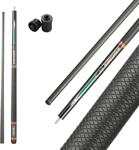 Taco Billar Fibra Carbono 12.5mm, Empuñadura Suave, 58", 20oz - Imagen 1 de 12