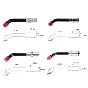 8mm 10mm 12mm Dental LED Optical Fiber Curing Lights Glass Light Guides Rod Tips - Picture 1 of 17