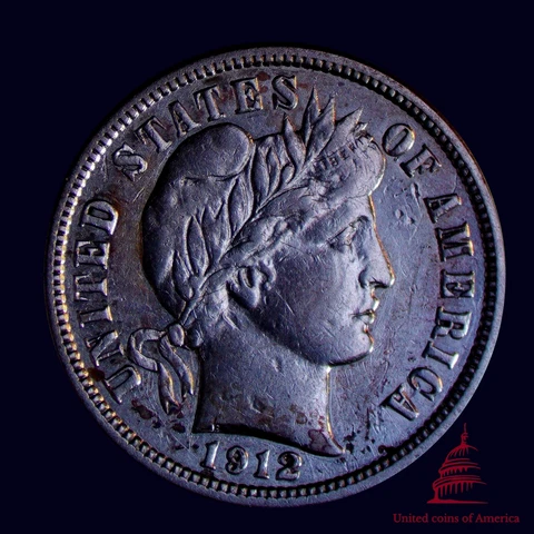 1912 Barber 10 Cents Cover