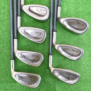 Juego de hierros XXIO para damas 5-9 Pw Sw 7 piezas diestro MP200L grafito mujeres club de golf Dunlop - Imagen 1 de 11