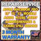 APPLE MACBOOK PRO A1278 A1286 A1297 LOGIC BOARD REPAIR & LIQUID SPILL SERVICE
