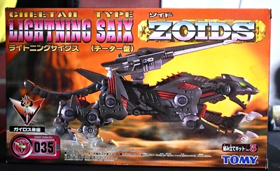 ZOIDS EZ-035 LIGHTNING SAIX 1/72 TOMY Modelo Kit Cuerda Figura de Acción Foto 1 de 3