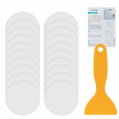 20x Pegatinas Antideslizantes para Bañera Ducha Tiras de Agarre Antideslizantes Pisadas de Seguridad para Suelo Foto 1 de 4