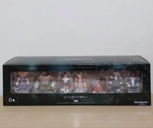 Final Fantasy VII Polygon Figure Set of 7 Kuji Remake SquareEnix w/Box NEW JAPAN - Picture 1 of 2