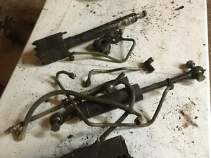 John Deere 316 318 Gartentraktor Servolenkungsleitungen Ventil Zylinder Satz - Bild 1 von 5