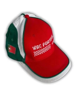 WRC Portugal World Rally Championship - Red/White/Green Cap - Adult - Picture 1 of 1