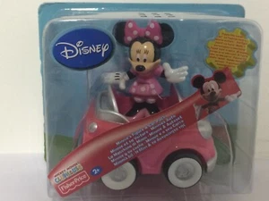 MINNIE'S FIGURE & CAR PACK 3.5" - 8 cm action figure new Fisher price T 3219 - Picture 1 of 2