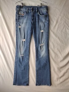 Diesel Ronhar 008JT Stretch Boot Cut Medium Wash Jeans - Size 29x 34 - Picture 1 of 13