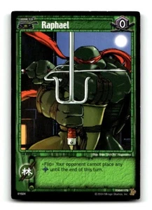 2004 Teenage Mutant ninja Turtles Trading Card Game Raphael #01024 LP - Picture 1 of 4