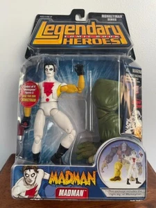 Legendary Comic Book Heroes 6” MADMAN Action Figure, MonkeyMan Series, Marvel - Picture 1 of 6