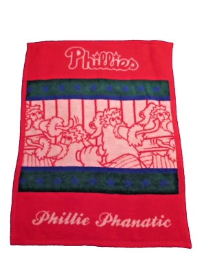 Philadelphia Phillies Phillie Phanatic Kid's Throw / Lap Blanket - Image 1 of 4