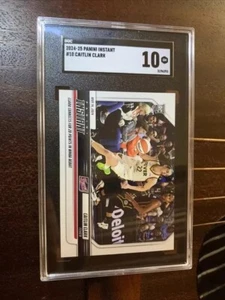 2024 Panini Instant WNBA #10  Caitlin Clark Rookie Debut Fever RC SGC 10 Gem MT - Picture 1 of 4