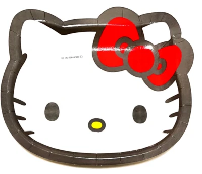 PLATO DE PAPEL DAISO HELLOKITTY DE JAPÓN Foto 1 de 3