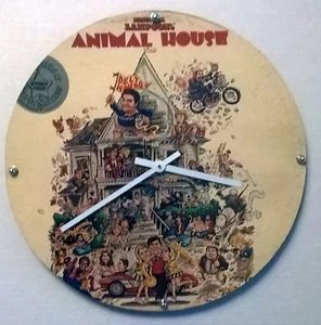 Animal House Soundtrack Album Clock 11.5" round battery operated - Bild 1 von 7