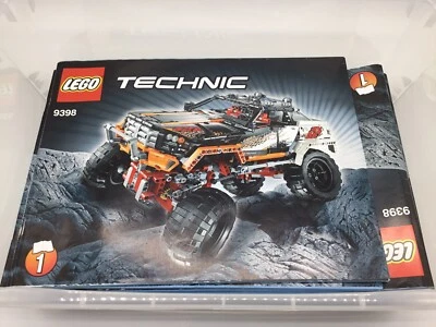 9 x LEGO® Technic 9398 Bauanleitung / Instruction/ Anleitung 4x4 Crawler Technik - Bild 1 von 2