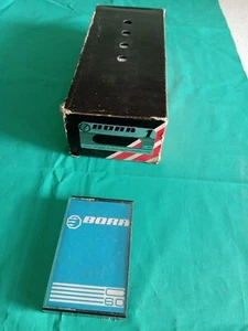 BORA C60 LOW NOISE Vintage COMPACT CASSETTE Box da 15 PZ Rare GIACENZE NUOVE NOS - Foto 1 di 6